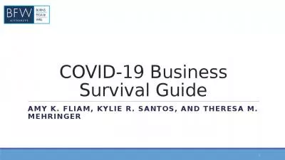 COVID-19 Business Survival Guide