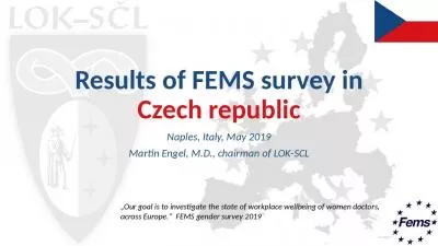 Results of FEMS survey in Czech republic