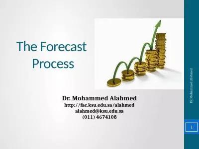 The Forecast  Process