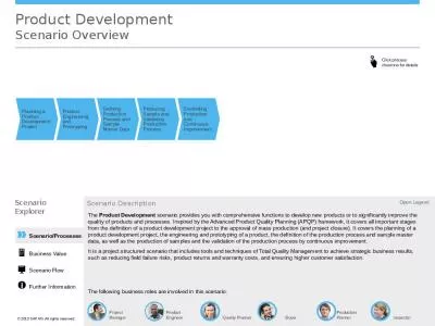 Product Development Scenario Overview