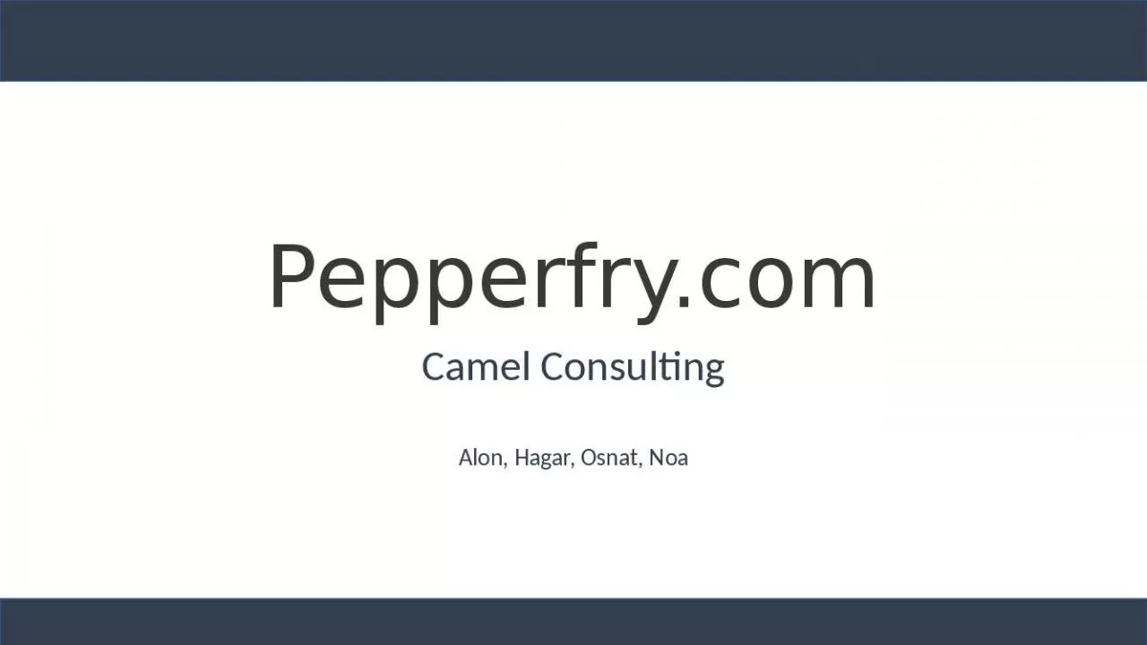 PPT-Pepperfry.com