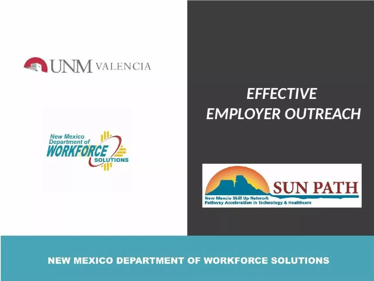 PPT-EFFECTIVE EMPLOYER OUTREACH