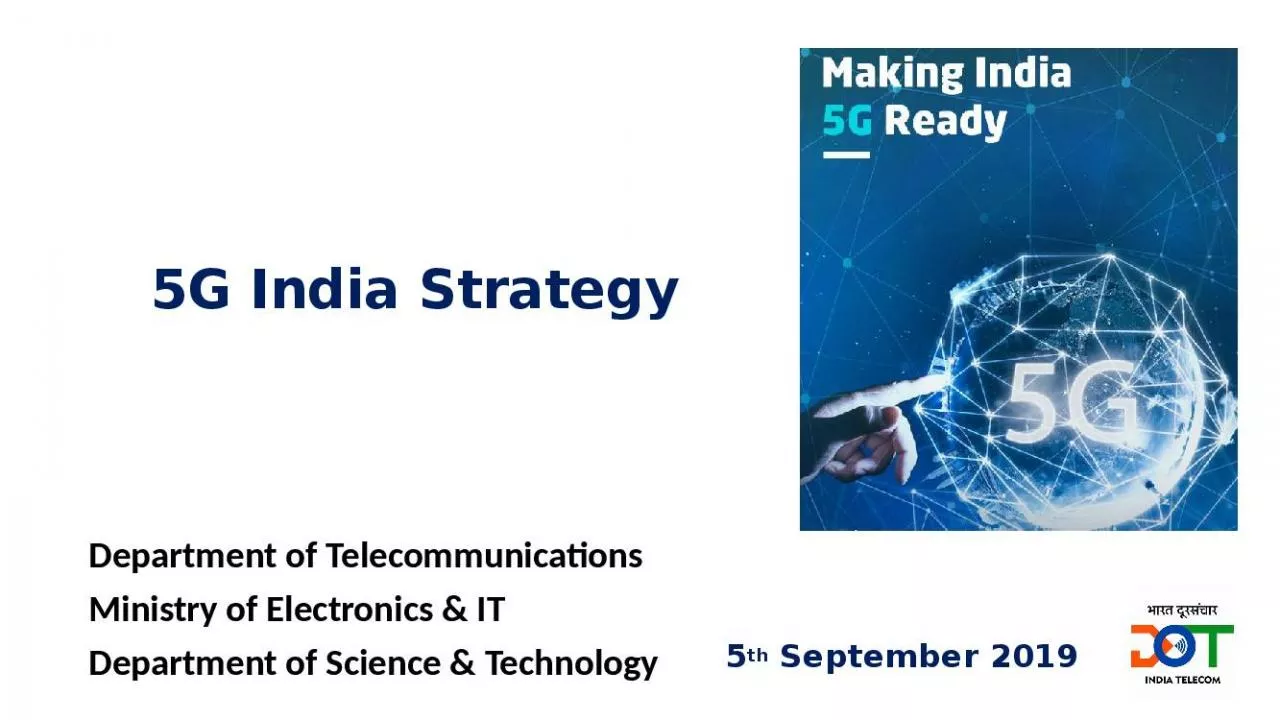 PPT-5G India Strategy