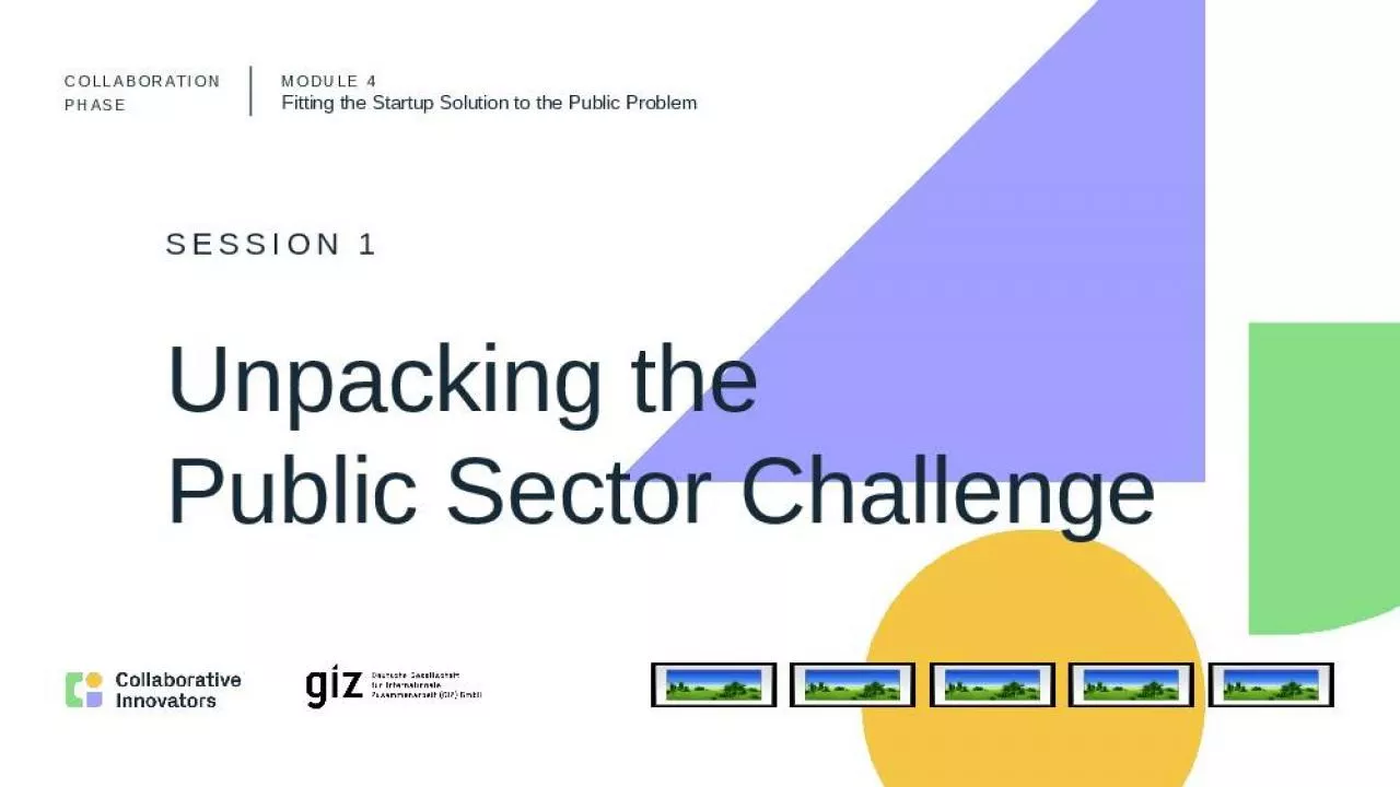 PPT-Unpacking the Public Sector Challenge