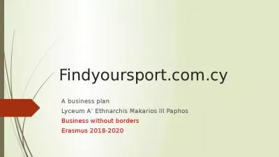 Findyoursport.com.cy