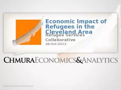 Economic Impact of Refugees in the Cleveland Area