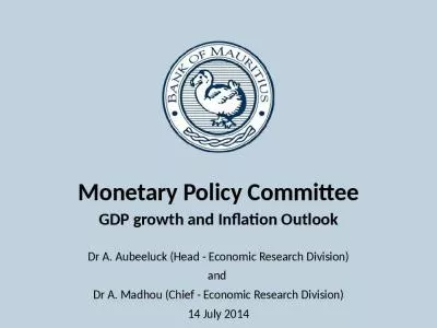 Monetary Policy Committee