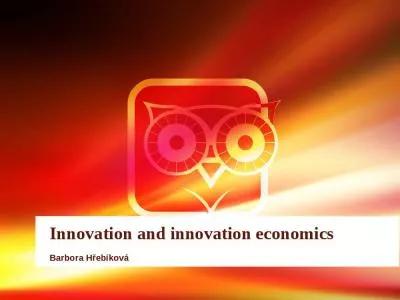 Innovation and innovation economics