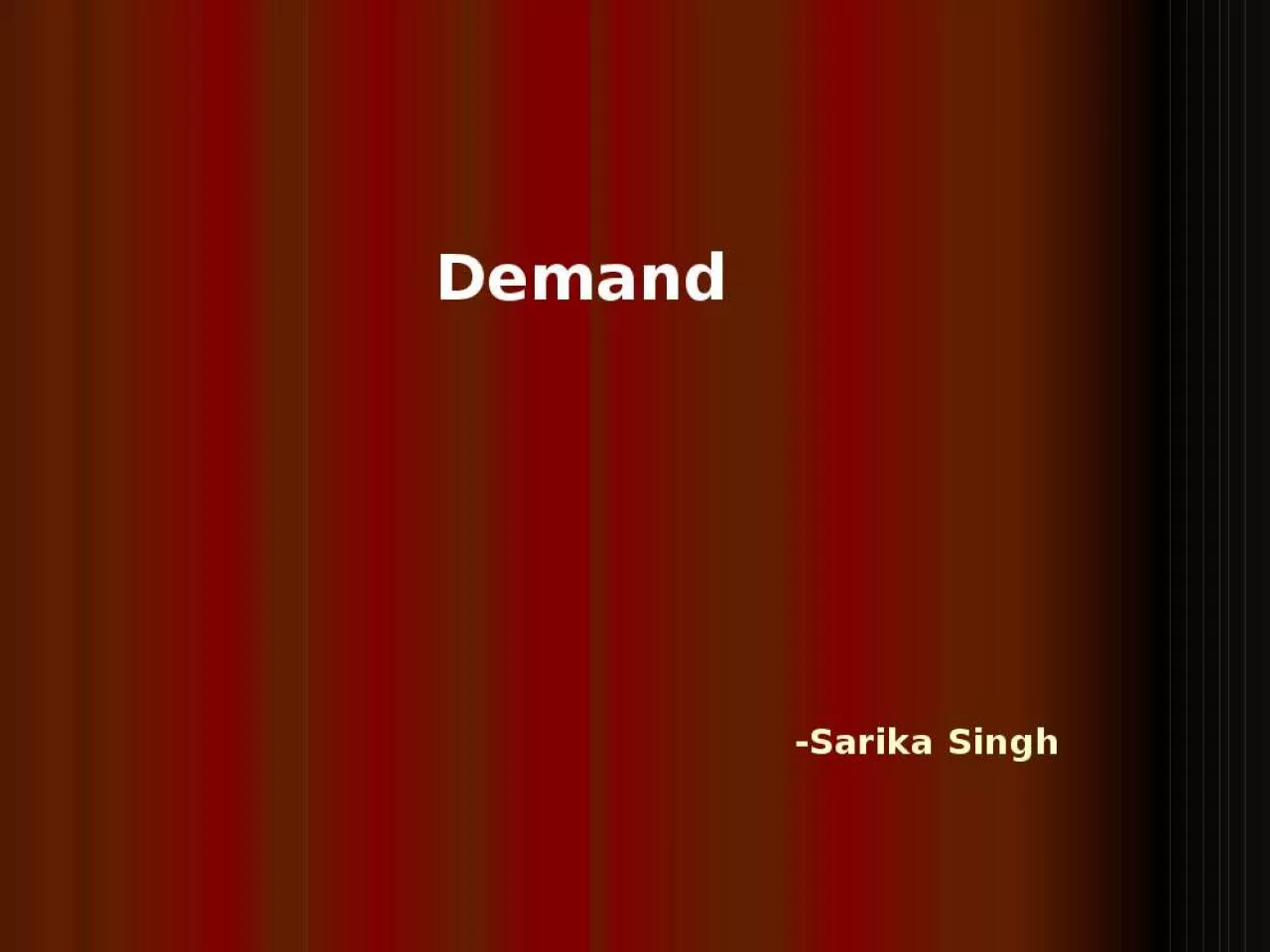 PPT--Sarika Singh