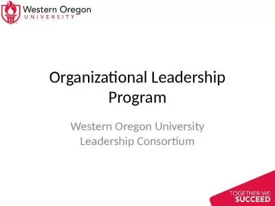 Organizational Leadership Program