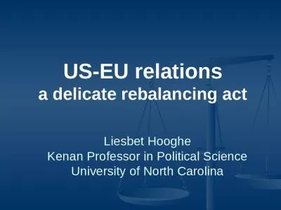 US-EU relations a delicate rebalancing act