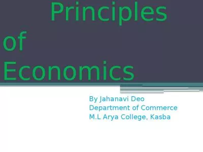 Principles of            Economics