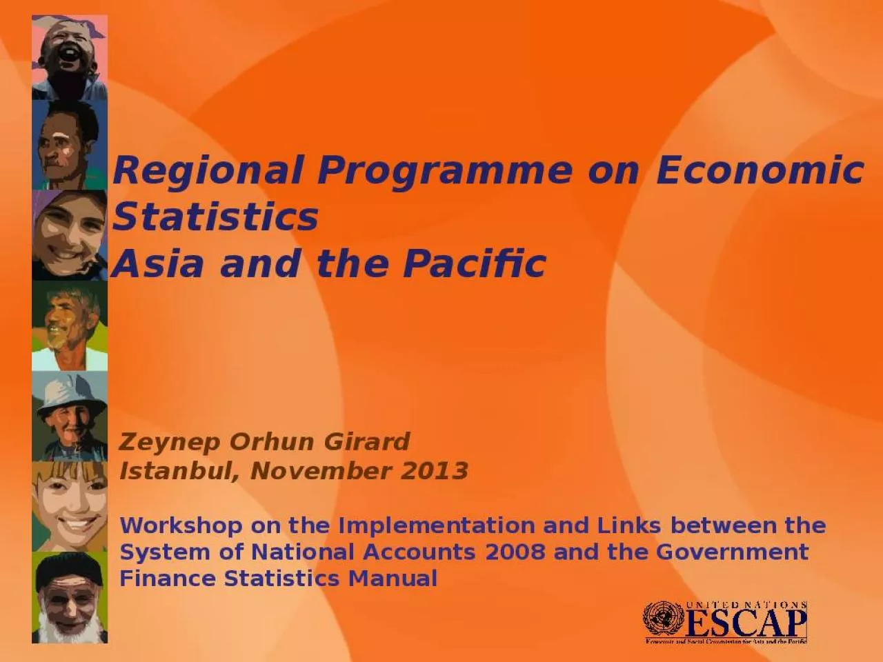 PPT-Regional Programme on Economic Statistics Asia and the Pacific