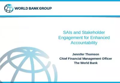 SAIs and Stakeholder Engagement for Enhanced Accountability