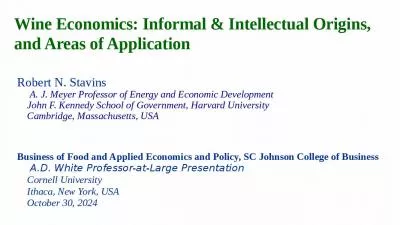 Wine Economics: Informal & Intellectual Origins,   and Areas of Application