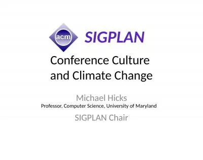 Conference Culture  and Climate Change