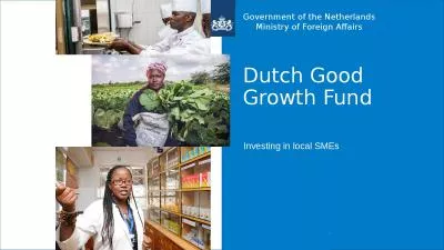 Dutch Good Growth Fund