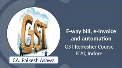 E-way bill, e-invoice and automation