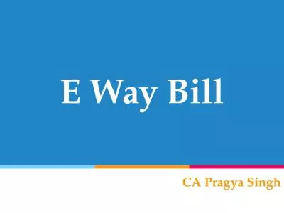 E Way Bill