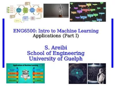 ENG6500: Intro to Machine Learning Applications (Part I)