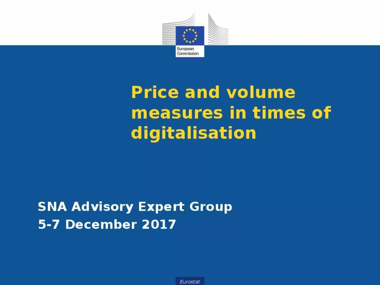 PPT-Price and volume measures in times of digitalisation