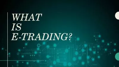 What  is  e-trading?