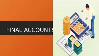 FINAL ACCOUNTS