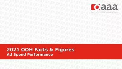 2021 OOH Facts & Figures Ad Spend Performance