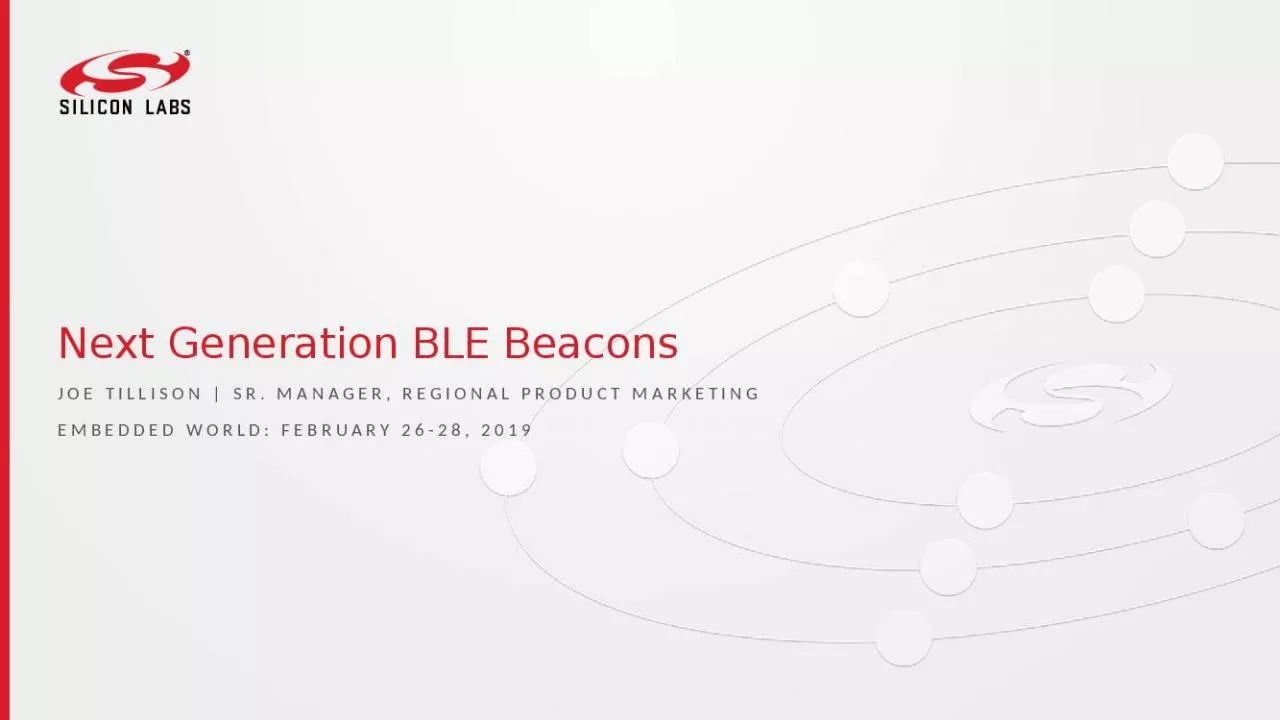 PPT-Next Generation BLE Beacons