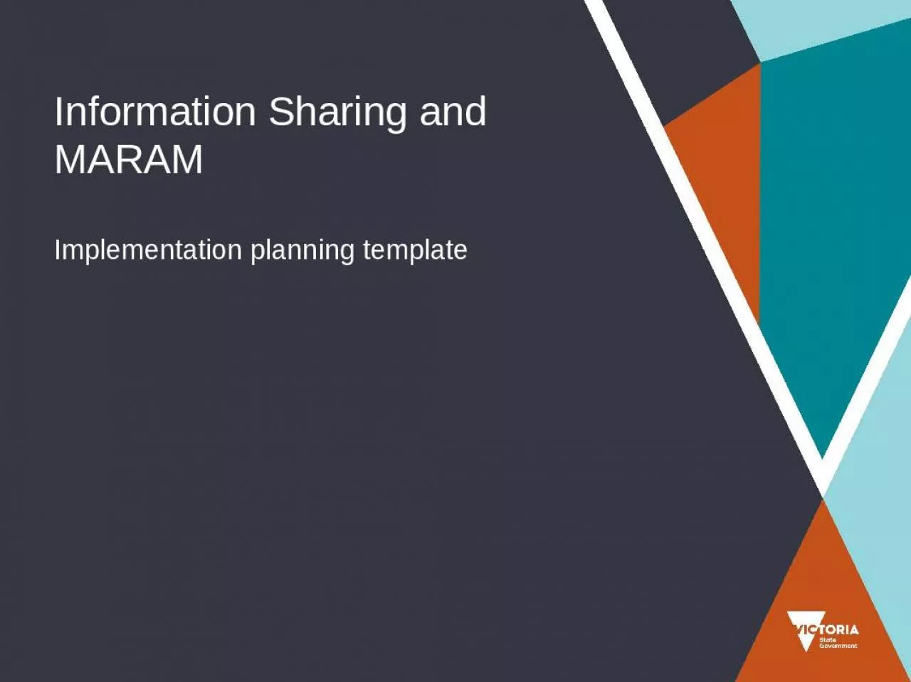 PPT-Information Sharing and MARAM