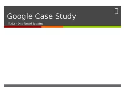 Google Case Study