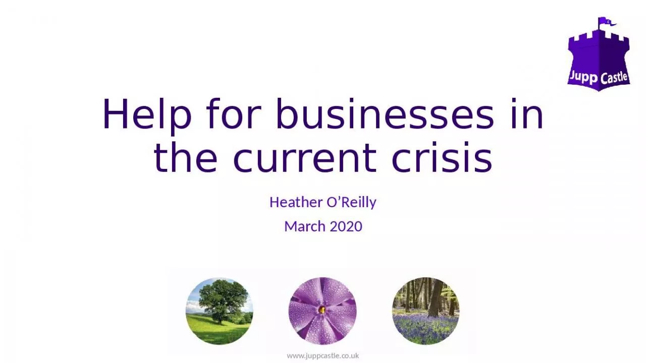 PPT-Help for businesses in the current crisis