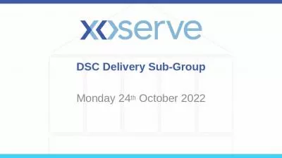 DSC Delivery Sub-Group