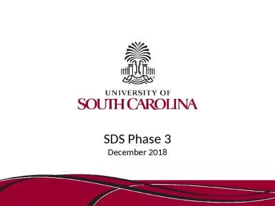 SDS Phase 3 December 2018