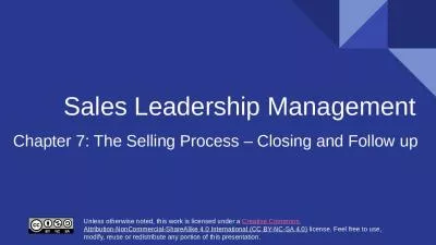 Sales Leadership Management