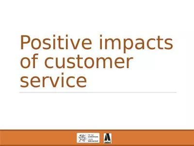 Positive impacts of customer service