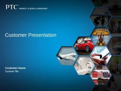 Customer Presentation