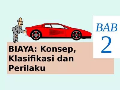 BIAYA: Konsep, Klasifikasi dan Perilaku