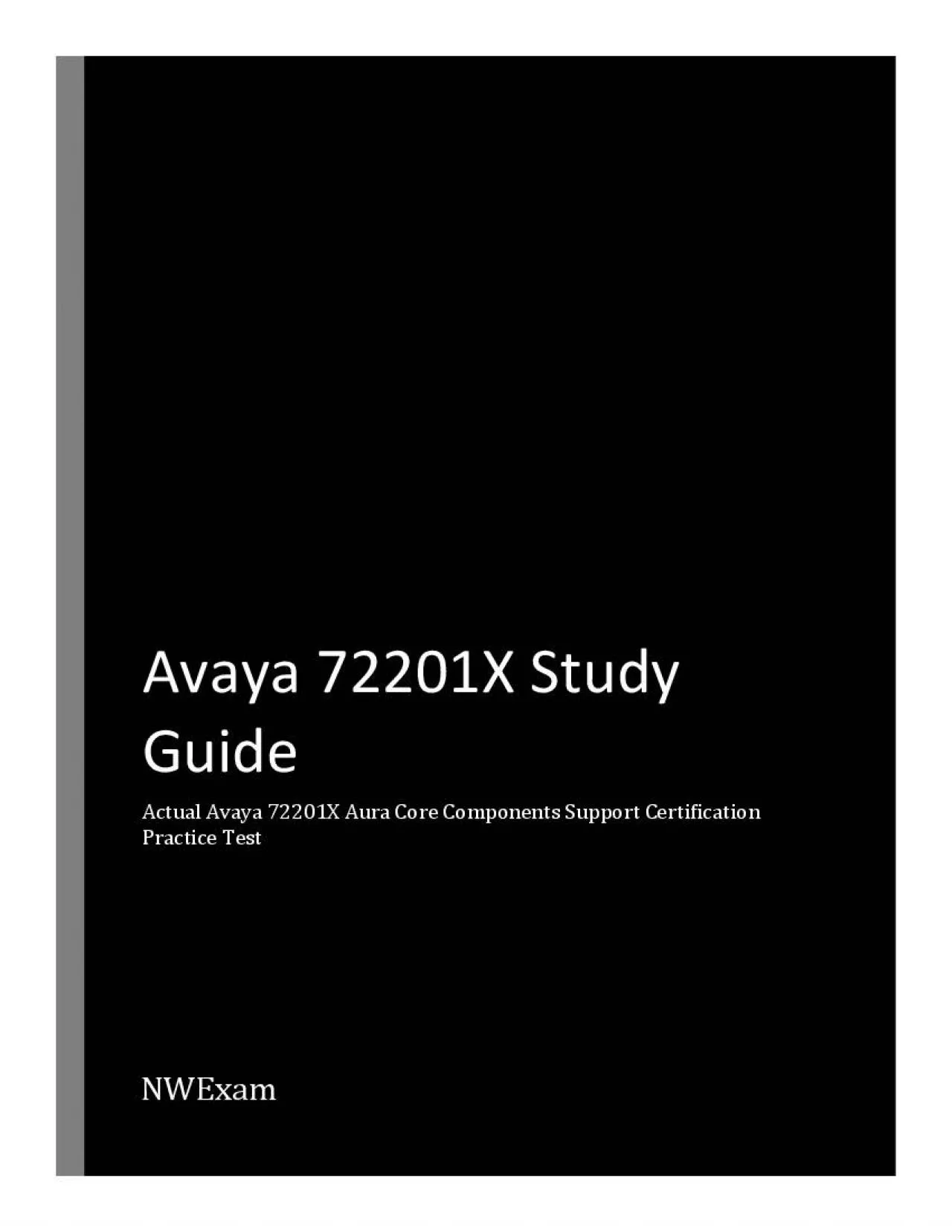 PDF-72201X _Avaya Study Guide