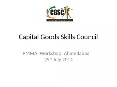 Capital Goods Skills Council