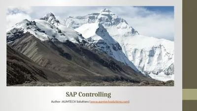 SAP Controlling