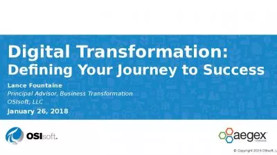 Digital Transformation:   Defining Your Journey to Success