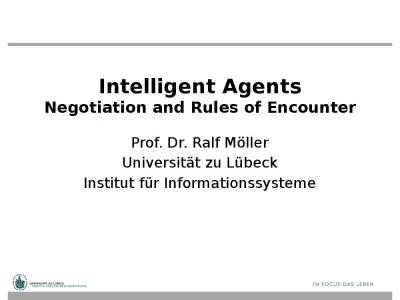 Intelligent Agents Negotiation and Rules of Encounter