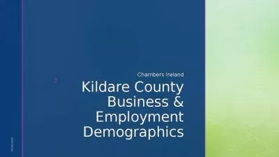 Kildare County Business & Employment Demographics