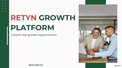 Retyn growth platform for business