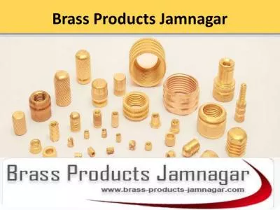 Brass metal parts from Jamnagar India