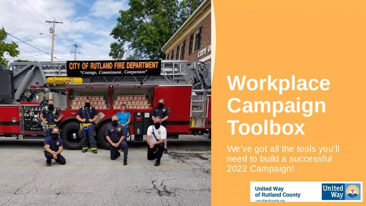 PPT-Workplace Campaign Toolbox