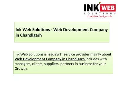 Ink Web Solution Web Development Company