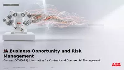 IA Business Opportunity and Risk Management