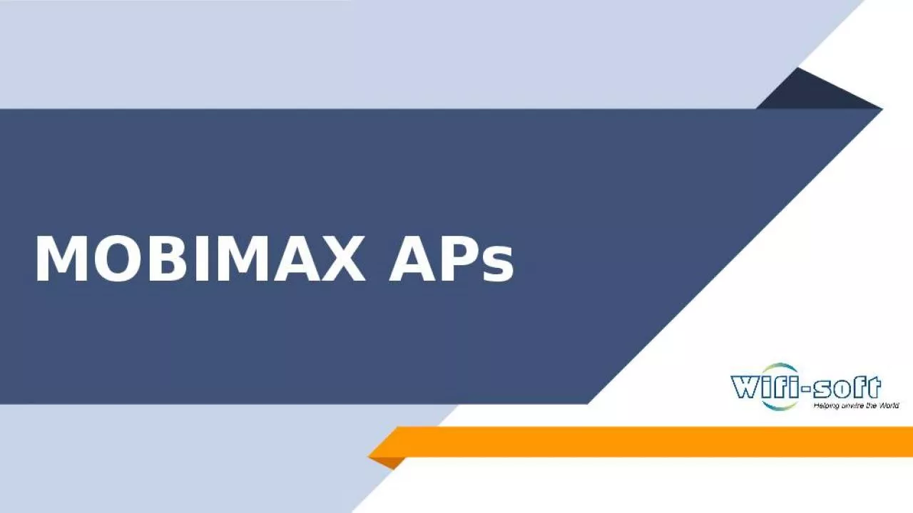 PPT-MOBIMAX APs